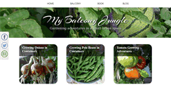 Desktop Screenshot of mybalconyjungle.com